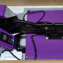 BetterSub 15x15 Industrial Heat Press Machine for T-Shirts, Sublimation, Transfers Digital LCD Control, Teflon Surface, Clamshell Design, Safe & Durable - Purple