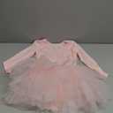 Tutu.kk Girls' Camisole Dance Tutu Leotard with Fluffy 4-Layers Ballet Dress for Ballerina (4-6 T) (Long-ballet Pink)