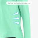 ALLZERO Rash Guard for Women UPF 50+ Long Sleeve Sun Shirts Quick Dry SPF Shirts for Workout Hiking Fishing (S)