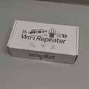 12880 Sq.Ft Range WiFi Extender Signal Booster Dual Band 5GHz/2.4GHz, 105-Device Compatibility, Simple Installation, WiFi Extender (black-11)