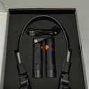 ZOOI Neck Light, Gifts for Men, Neck Flashlight Lamp, Dad Gifts for Boyfriend Husband, Fathers Day Mens Gifts for Him Dad, Gift for Men Who Have Everything, Cool Gadgets Stuff for Camping, Fishing (Black)