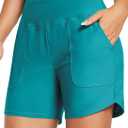 baleaf Women's 3"/5"/7"/9" High Waisted Swim Board Shorts Quick Dry Swimsuits Bottoms Trunks with Pockets (XL)