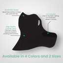 Korean UPF 50+ UV Sun Protection Face Mask Cooling Breathable Neck Cover for Golf, Fishing, Hiking Made in Korea