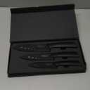 Ceramic Knives, Ceramic Knife Set with Sheaths Cover -Sharp Longer Never Rust (include 6 Inch Chef Knife, 5inch Utility Knife, and 4 Inch Paring Knife