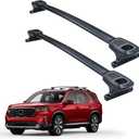 DBXB-RV Roof Rack Crossbars for 2023-2026 Honda Pilot, Heavy Duty 300lbs Load Capacity, Full Aluminum Matte Black Rooftop Cross Bars Cargo Carrier.