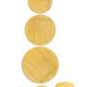 TERESRY Replacement Wooden Lids for Pyrex, Anchor Hocking Glass Containers, Bamboo Lids for Pyrex Glass Bowls, Bowl Covers with Leakproof Silicone Gasket 1CUP*2+2CUP*3+4CUP*2+7CUP*2