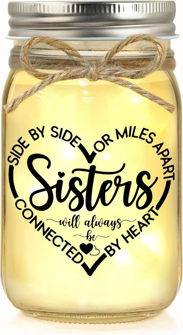 Sister Birthday Gifts, Mothers Day Gifts for Sister Christmas Valentines Day Sisters Sis Gift