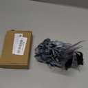 Elegant Flower Brooch for Women Wedding Party Dance Banquet Pins Feather Flower Fascinator Lady Floral Hairpins Dress Suit Lapel Pin Ceremony Accessories Corsage Brooches Vintage Jewelry Gifts