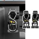 SZYANG 2PCS Retractable Ratchet Straps Compatible with 2023-2026 Chevy Colorado GMC Canyon Retractable Tie Down Straps Replacement for 2023-2026 Chevy Colorado Accessories