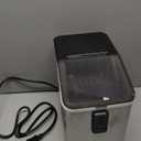 Aeitto Ice Maker Countertop 26lbs/24H, Ice Machine 8 Ice Cubes Ready in 6 Mins, 2 Sizes of Bullet Ice Portable Ice Makers with Basket & Scoop, Auto Self-Cleaning for Home/Kitchen/Office Stainless