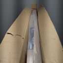 keny 29"-42.5" Baby Gate for Stairs, Auto Close Safety Dog Gate, Pressure Mounted Easy Walk Through Pet Gate for Doorways, Durable Stair Gate, 30" Tall, Brown