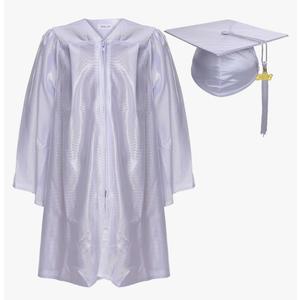 Newrara Unisex Shiny Kindergarten Graduation Gown Cap with Tassel Size 30"