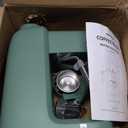 KEENSTAR 3.5Bar Espresso Machine with Milk Frother, 800W Compact Espresso and Cappuccino Machine with Preheating Function, 4 Cup Espresso Maker for Cappuccino or Latte, Gift for Coffee Lover, Green