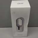 Desk Fan Bladeless, 11.8 Inch Office Fan Small, Quiet, 3 Speed Adjustment, Touch Control, Easy to Clean, Desk Fans Small Quiet, Ideal for Office, Living Room, Bedroom (Gray/Dark Red)