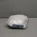 NICETOWN Thermal Insulated Curtain - Pure White Tie Up Shade for Small Window, Window Valance Balloon Blind for Thanksgiving (Rod Pocket Panel, 46 inches W x 63 inches L)