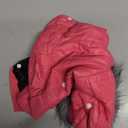 LESYPET Dog Coat for Small Dogs, Windproof Doggie Puffer Jacket with Leash Hole, Extra Warm Dog Jacket Winter Coat, Pink M