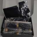 6 in ONE Hair Dryer Brush, Blow Dryer Curling Wand Hair Styling Tools Set, Ionic Hot Air Massage Oval Blowout Hair Dryer, Left&Right Hair Styler