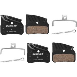 BUCKLOS 2 Pairs Disc Brake Pads for Ceramic Shimano L03A L04C L05A K04S K04Ti K05S K05Ti M8110 M7110 R9170-F R8070-F R7070-F R4770-F RS805-F RS505-F RS405-F RS305-F U5000-F RX810-F RX400-F