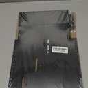 KISENG Wooden Cologne Organizer for Men, Cologne Stand with Anti-Slip Washers, Wooden Display Risers Stand for Figures, Fragrances, Dessert, Cupcake, Makeup (Black, 3-tier-9.4in)