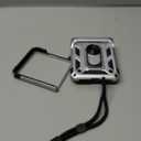 Janmitta Compatible with Moto Razr 2024/2025 Case,Razr+ Plus 2024/2025 Case with Lanyard+Hinge Protection+Finger Ring Holder Kickstand,Dual-Layer Full Body Protective Shockproof Phone Cover,Silver