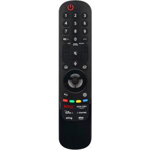 MR24GA Voice Replace Remote Applicable for LG Smart TV 2024 Models 75UT8000AUA 42OLEDC4AUA 43UT7550AUA 50UT7550AUA 48OLEDC4AUA 65OLEDC4AUA OLED55G4SUB OLED77G4WUA 77OLEDC4AUA 83OLEDC4AUA 86UT7590PUA