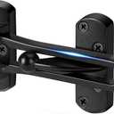 Swing Bar Door Lock Latch - Door Security Sliding Bars for Home Hotel Child Proof Safety Locks Reinforcement Door Stopper Door Guard for Indoor and Front Gate Thicken Solid Aluminium 1Pack