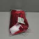 Christmas Party Sexy Dresses- Womens Off The Shoulder Long Sleeve Fur Trim Velvet Ruched Bodycon Club Mini Dress, Size M