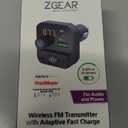 ZGEAR Wireless FM Transmitter with Adaptive Fast Charge