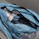 Elegear Beach Tent Sun Shelter with Canopy, 4-5 Person Pop Up Beach Tent, Easy Setup UPF 50+ UV Protection Portable Lightweight Double Silver Coating Beach Cabana Sun Shade Shelter - Sky Blue