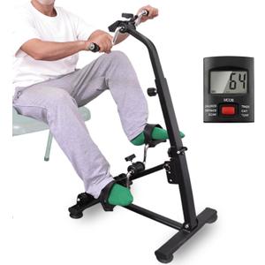 Pedal Exerciser Bike Elderly Hand Arm Leg and Knee Exercise Equipment Stroke Recovery Equipment for Seniors