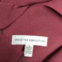 Dress The Population Womens Bodycon (Small, Burgundy)