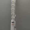 Reinforced 42" Extra Tall Retractable Baby Gates Tall Dog Gate with Support Rods, 55" Wide Mesh Gate Retractable Pet Gate Indoor/Outdoor Baby Gates for Dogs - Bottom Anti-Escape, White