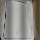 TIPGO Bathroom Trash Can with Lid, 10 Liter/ 2.6 Gallon Slim Garbage Can, Small Trash Bin Waste Basket with Pop-Up Lid for Kitchen, Bedroom, Living Room, Office (White)