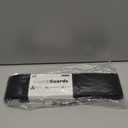 2 Pack Flexible Kitchen Stove Gap Covers, Silicone Gap Fillers Between Counter and Stovetop, Oven, Washer, Dryer, Easy to Wipe, Food Grade (Black, 21 Inches)