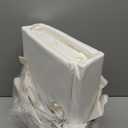 SUPREME ELEGANCE 100% Cotton Queen Sheet Set - Arctic White, Sateen Soft & Silky Bed Sheets Queen Size, Wrinkle-Resistant Finish, All-Round Elastic 18” Deep Pocket Fitted Sheet, Hotel Luxury Bedding