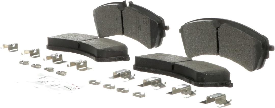 BOSCH BP2280 QuietCast Premium Semi-Metallic Disc Brake Pad Set - Rear | Compatible with Select Ford E-Transit, Transit-150/250/350/350 HD