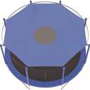 Trampoline Shade Cover for 10FT Trampoline, Sunproof Canopy for Outdoor (Blue, 10ft for 8 Poles)