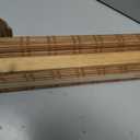 LazBlinds No Drill Bamboo Roman Shades, 29" W × 48" H, Ceylon Light Russet
