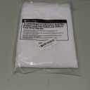 Wedding Arch Draping Fabric, 1 Panel 18FT White Sheer Backdrop Curtain Chiffon Fabric Drapery Voile Scarf Draping Panels for Wedding Archway Ceremony Curtain Valance Party Decoration