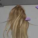 Smartinnov 13x4 HD Lace Front Human Hair Wig, Blonde with Highlights 16 Inch 150% Density Balayage Ash Blonde for Women Transparent Pre Plucked with Baby Hair Omber Chestnut Brown Roots (#8T18P60)