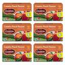 Celestial Seasonings Country Peach Passion Herbal Tea, Caffeine Free, 20 Tea Bags Box (Pack of 6) (EXP 05/08/28)