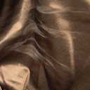 MildApril Women's Spaghetti Strap Satin Bridesmaid Dresses Lace Up Back Long Mermaid Formal Dress with Slit Chocolate, Medium