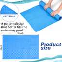 Drydiet Pool Ladder Mat Above Ground Pool Deck, 36 x 24 Inch