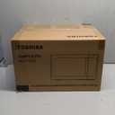 TOSHIBA ML-EM09PA(SS) Small Microwave Oven with 6 Auto Menus, Mute Function & Child Lock, LED Lighting, Perfect for Apartments & Dorms, 0.9 Cu Ft, 10.6 Inch Removable Turntable, 900W, Stainless Steel