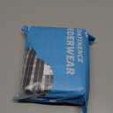 Incontinence Underwear for Men Washable 3 Pack Men's Leakproof Underwear with Front Fly for Bladder Leakage Protection Instant Absorbency Men's Incontinence Boxers (Large, Black Plaid)