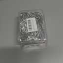 2 x vrupin 100pcs Stainless Steel Curved Safety Pins for Quilting, Safety Pins Bulk Metal Silver Sewing Pins Clothing Clips Tool Decorative Safety pins (2inch)