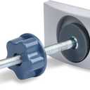 Wall Nanny - Baby Gate Wall Protector (Made in USA) Protects Walls and Doorways from Pet Gates - for Pressure Mounted Indoor Safety Baby Gates - Gray