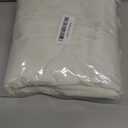 Air Conditioner Cover Indoor, AC Covers for Inside Window AC Unit Cover with Reinforced Elastic String, Double Insulation, 28"x20"x3.5" Cream White