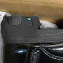 DREAM PAIRS Women's Combat Boots Lace up Mid Calf Boots Low Heel Chunky Platform Lug Sole Riding Boots (7, Black)