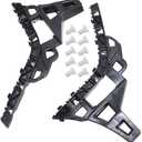 GXARTS 2 Pcs Rear Bumper Mounting Brackets Right Left With Clip 86613C1700 86614C1700 Compatible with Hyundai Sonata 2015-2019